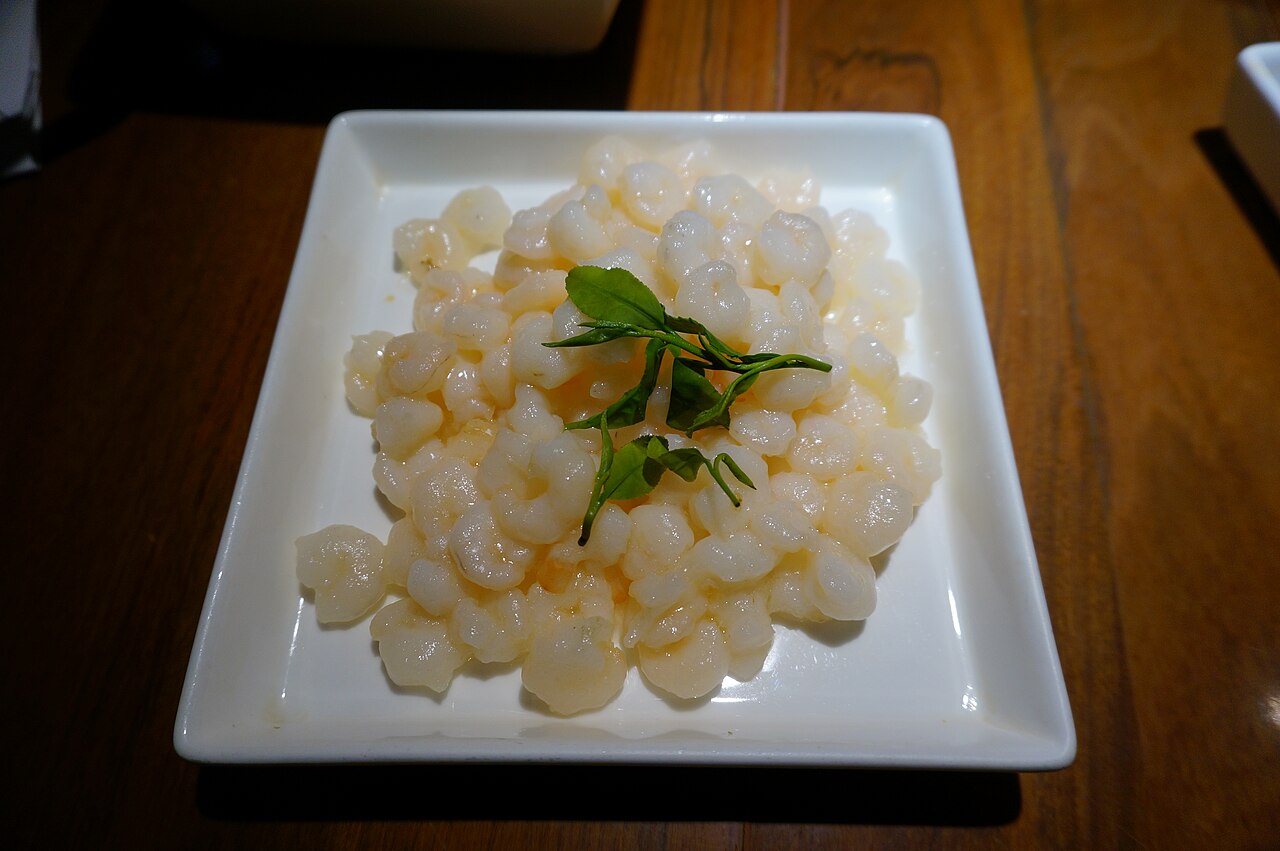 Huangshan Maofeng Tea Shrimp