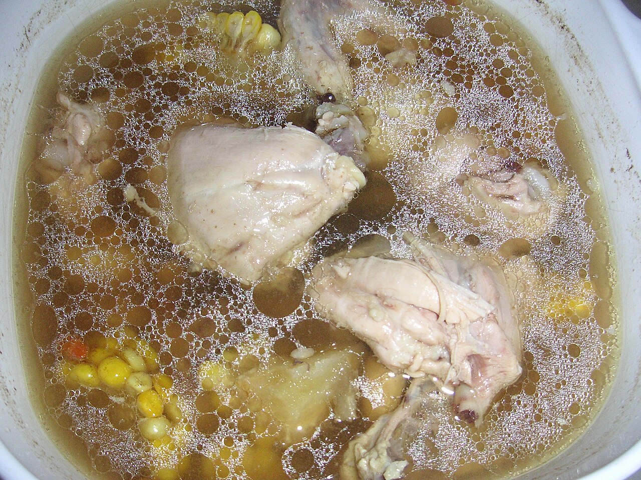 Chinese Chicken Corn Soup