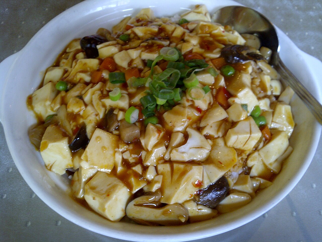 Vegetarian Mapo Tofu