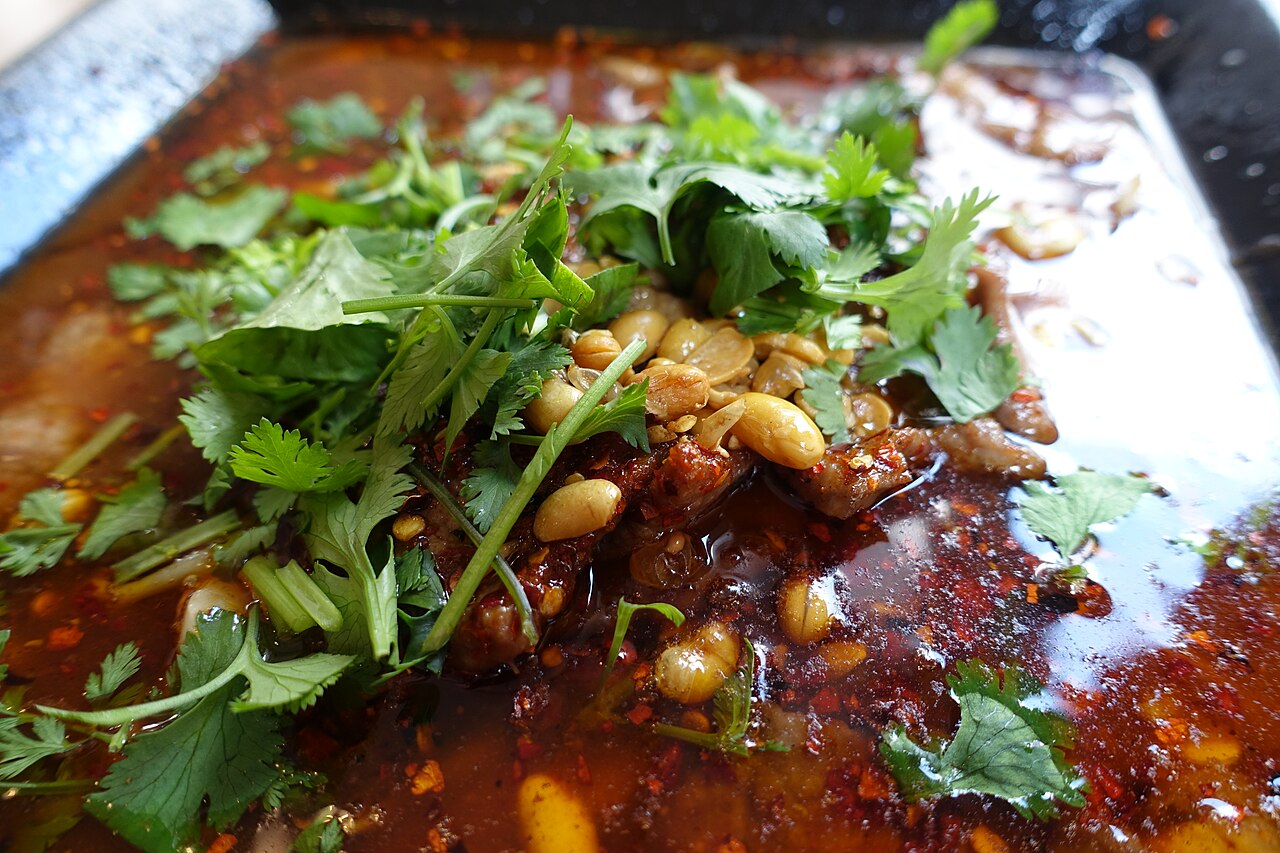 Sichuan Water-Boiled Beef (Shuizhu Niurou)